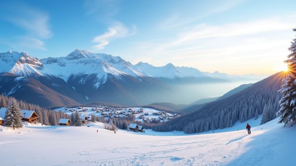 Profitez d'un week-end ski alpes avec des panoramas inoubliables