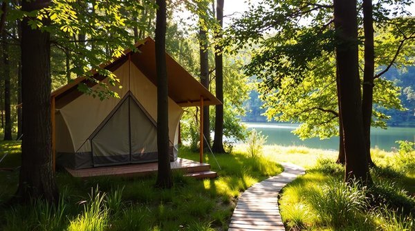 Évadez-vous au camping 4 étoiles des jardins du Morbihan